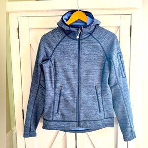 L.L. Bean Fleece Lined Jacket. Women’s Small. EUC. Blue.